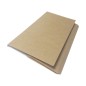 25 Unidades - Subcarpeta cartulina gio folio pocket bolsa con solapa intenso kraft bicolor 240g/m2