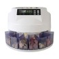 Contador y clasificador de monedas safescan 1250eur velocidad 200 monedas / minuto capacidad 500 monedas
