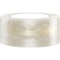 Cinta adhesiva q-connect monofilamentos transparente 50 m x 50 mm para embalaje