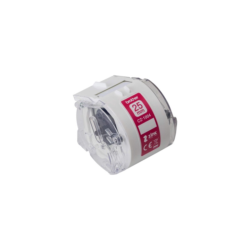 Cinta brother cz-1004 impresion color para impresora vc-500w rollo 25 mm x 5 m Cinta brother cz-1004 impresion color para impresora vc-500w rollo 25 mm x 5 m