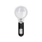 Lupa q-connect electrica aro abs 75 mm 3 aumentos 3 bombillas led lente 70 mm