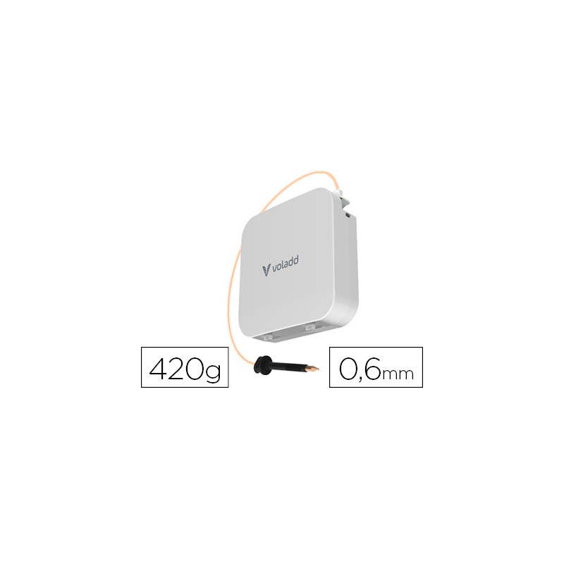 Filamento + boquilla voladd pla 0,6 mm bold 420 gr naranja