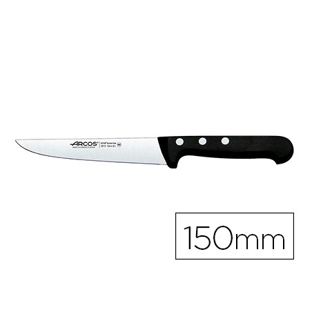 Cuchillo cocina arcos universal hoja de acero inoxidable 150 mm