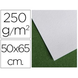 25 Unidades - Papel secante canson 50x65 cm liso blanco 250 gr