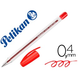 Boligrafo pelikan hang stick rojo