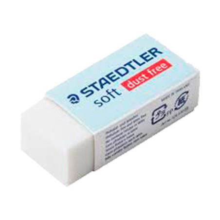 Goma de borrar staedtler soft blanca 526 s30