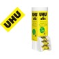 Pegamento uhu barra expositor sobremesa multiformato 8-21-40 g 530x190x210 mm + 12 uds sin cargo 21 g