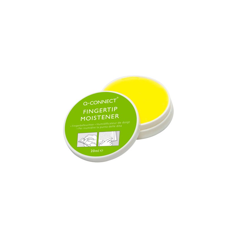 Humedecedor de dedos q-connect para pasar paginas y contar billetes envase de 20 ml