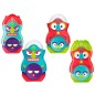 24 Unidades - Sacapuntas maped plastico loopy totem 1 uso con goma colores surtidos decorado