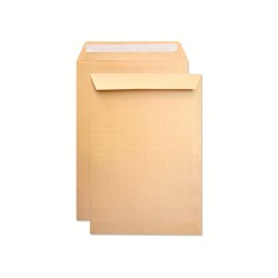 100 Unidades - Sobre liderpapel bolsa seguridad kraft marron armado 120 gr 229x324 mm unidad
