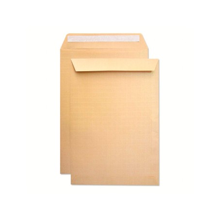 100 Unidades - Sobre liderpapel bolsa seguridad kraft marron armado 120 gr 229x324 mm unidad