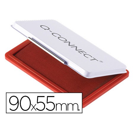 Tampon q-connect nº3 90x55 mm rojo
