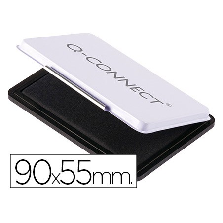 Tampon q-connect nº3 90x55 mm negro