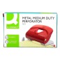 Taladrador q-connect kf14219 rojo abertura 2 mm capacidad 20 hojas Taladrador q-connect kf14219 rojo abertura 2 mm capacidad 20 hojas