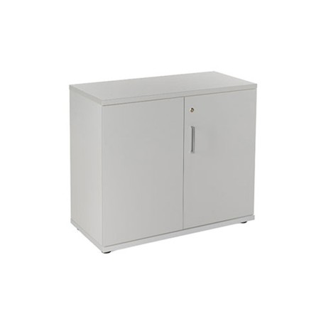 Armario rocada con dos puertas y un estante serie store 78x90x45 cm acabado gris/gris