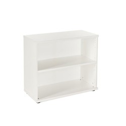 Armario rocada con un estantes serie store 78x90x45 cm acabado blanco/blanco