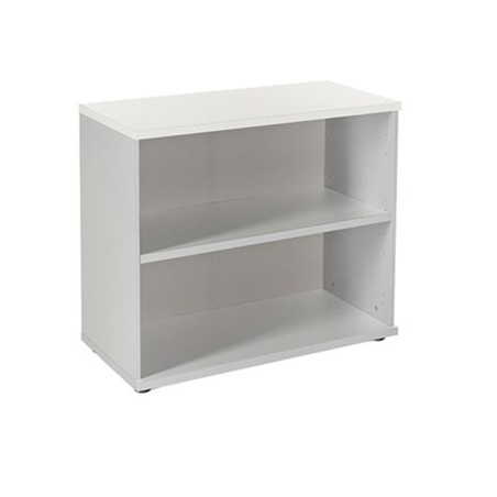 Armario rocada con un estantes serie store 78x90x45 cm acabado gris/blanco