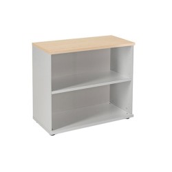 Armario rocada con un estantes serie store 78x90x45 cm acabado gris/haya
