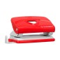 Taladrador q-connect kf14216 rojo abertura 1 mm capacidad 10 hojas