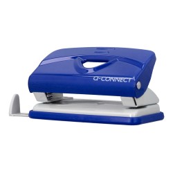 Taladrador q-connect kf14215 azul abertura 1 mm capacidad 10 hojas