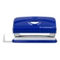 Taladrador q-connect kf14215 azul abertura 1 mm capacidad 10 hojas
