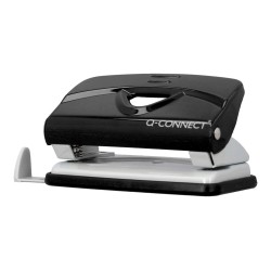 Taladrador q-connect kf14214 negro abertura 1 mm capacidad 10 hojas