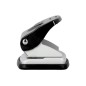Taladrador q-connect kf14214 negro abertura 1 mm capacidad 10 hojas