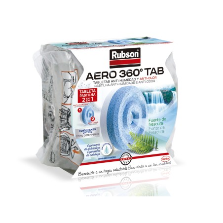 Recambio pastilla deshumidificador rubson aero 360º aromaterapia frescura