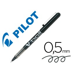 Rotulador pilot roller v-ball negro 0.5 mm