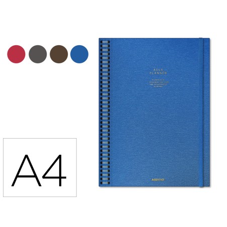 Cuaderno aula planner catalan additio din a4 160 paginas plan anual y mensual con programacion y evaluacion