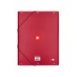 Carpeta antartik gomas tres solapas carton forrado a4 color frambuesa Carpeta antartik gomas tres solapas carton forrado a4 color frambuesa