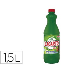 Lejia con detergente lagarto pino botella de 1,5 l