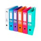 6 Unidades - Archivador de palanca liderpapel folio documenta forrado pvc con rado lomo 75 mm colores surtidos trending 6 Unidades - Archivador de palanca liderpapel folio documenta forrado pvc con rado lomo 75 mm colores surtidos trending