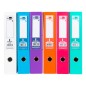 6 Unidades - Archivador de palanca liderpapel folio documenta forrado pvc con rado lomo 75 mm colores surtidos trending 6 Unidades - Archivador de palanca liderpapel folio documenta forrado pvc con rado lomo 75 mm colores surtidos trending
