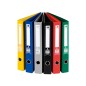 6 Unidades - Archivador de palanca liderpapel folio documenta forrado pvc con rado lomo 52 mm colores surtidos classic