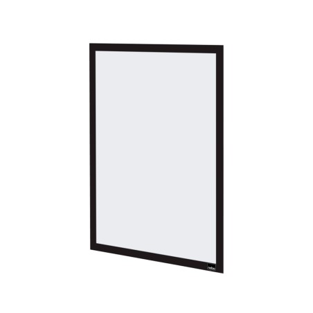 Marco porta anuncios nobo din a3 marco magnetico autoadhesivo color negro pack de 2 unidades