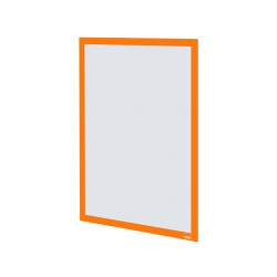 Marco porta anuncios nobo din a3 marco magnetico autoadhesivo color naranja pack de 2 unidades