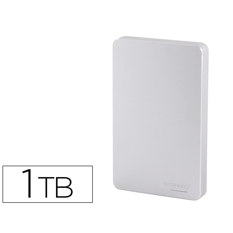 Disco duro q-connect 2,5" externo 1tb usb 3.0 sata