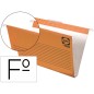 25 Unidades - Carpeta colgante gio folio visor superior corto cristal kraft bicolor eco lomo 30 mm 25 Unidades - Carpeta colgante gio folio visor superior corto cristal kraft bicolor eco lomo 30 mm