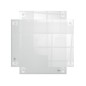 Marco porta anuncios nobo acrilico transparente mural removible din a3 sin marco 348x24x471 mm Marco porta anuncios nobo acrilico transparente mural removible din a3 sin marco 348x24x471 mm