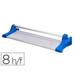 Cizalla q-connect metalica de rodillo de 32 cm con base de aluminio