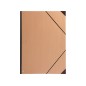 Carpeta planos clairefontaine din a3 con gomas kraft marron verjurado