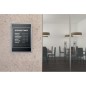 Marco porta anuncios nobo impression pro din a3 marco de clip aluminio 320x17x445 mm