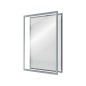 Marco porta anuncios nobo impression pro din a3 marco de clip aluminio 320x17x445 mm