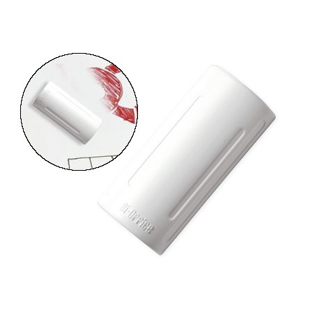 Borrador bi-office magnetico color blanco para pizarra blanca 128x60x30 mm