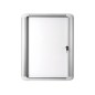 Vitrina de anuncio bi-office magnetica 816x688 mm para exterior con marco de aluminio y cerradura Vitrina de anuncio bi-office magnetica 816x688 mm para exterior con marco de aluminio y cerradura