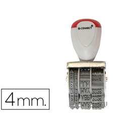 Fechador q-connect con banda incluida dia-mes-año 4mm