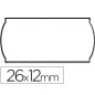 Etiquetas meto onduladas 26x12 mm blanca adh.2// rollo de 1500 etiquetas troqueladas (p+t) para etiquetadora tovel Etiquetas meto onduladas 26x12 mm blanca adh.2// rollo de 1500 etiquetas troqueladas (p+t) para etiquetadora tovel