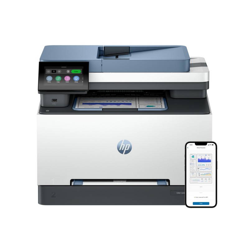 Equipo multifuncion hp laserjet pro mfp 3302sdw laser color a4 25ppm negro/25ppm color escaner