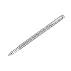 Roller caran d'ache ecridor cubrik placado paladio grabado guiloche zigzag con estuche punta media